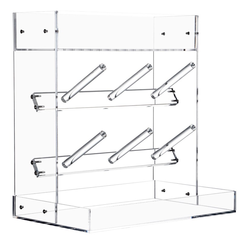 Heyrelda Acrylic Baby Bottle Drying Rack Vertical Bottle Dryer Space