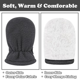 Sarfel Baby Gloves 6-12 Months Infant Mittens Baby Mittens 0-6 Months Baby Winter Mittens for Baby Boy Mittens Infant Gloves