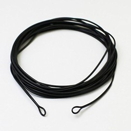 river peak Trout Tip Braided Core (Black, Sinking Type4 5ft 20LB)