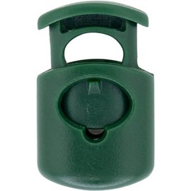 SGT KNOTS Thermoplastic Textured Primoloc Cord Lock for Camping, Backpacking, Hunting and More (10 Pack, HunterGreen)