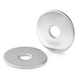 BNUOK 90PCS #8 x 7/8" Fender Washers, 304 Stainless Steel 18-8, Thickened #8 Fender Washer,0.188" ID x 7/8" OD