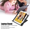Adjustable Laptop Stand, Foldable Tablet Stand, 6 Levels Height, Portable