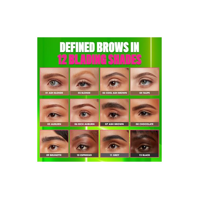 NYX Professional Makeup Blade Shade Brow Pencil Tono Rich Auburn