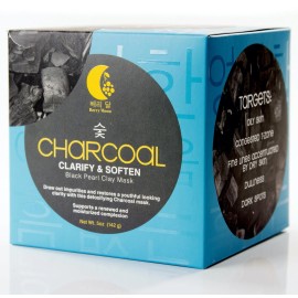 Berry Moon 2 PACK Berry Moon Korean Beauty Charcoal Clarify & Soften Black Pearl Clay Mask
