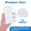 Gandeer 12 Pcs Interior Scrubbing Sponge for Leather Plastic Car