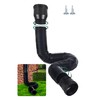 BKITC Gutter Flexible Downpipe Extension, Round Extension for Downpipe 80/100