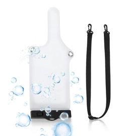 Walkie Talkie Waterproof Pouch Bag Case Portable Electronic Equipment Protection Bag with Lanyard