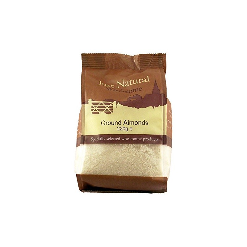 Just Natural Wholesome Ground Almonds 220g