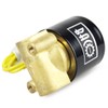 BACOENG 1/4" DC24V Electric Solenoid Valve (BSP, Brass, Normally Closed)