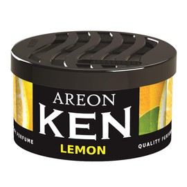 AREON Ken Lufterfrischer Zitrone Auto Duft Autoduft Dose Duftdose Wohnung Erfrischer 3D Set (Lemon Pack x 2)