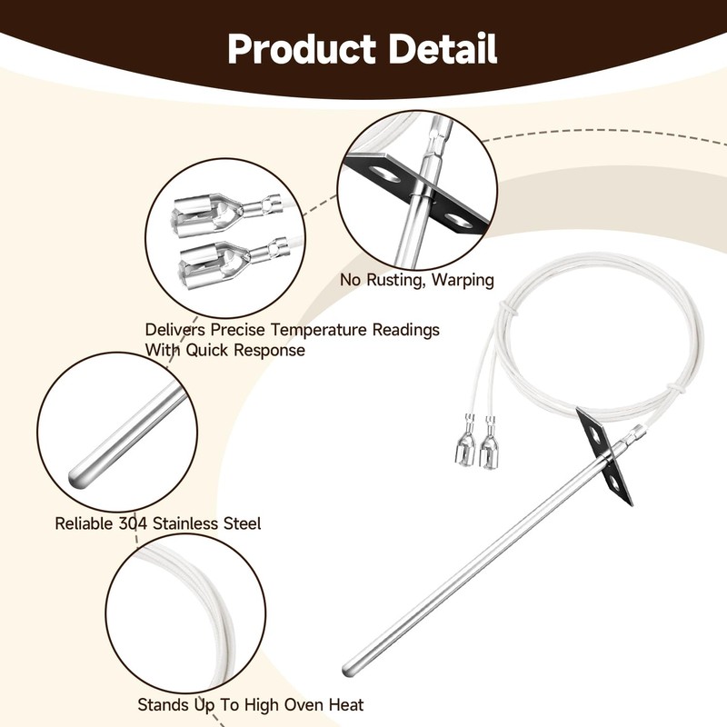 AIYOYOLIFE Thermostat Probe Compatible with Southbend B-Series BGS/12SC CG90-1 Range