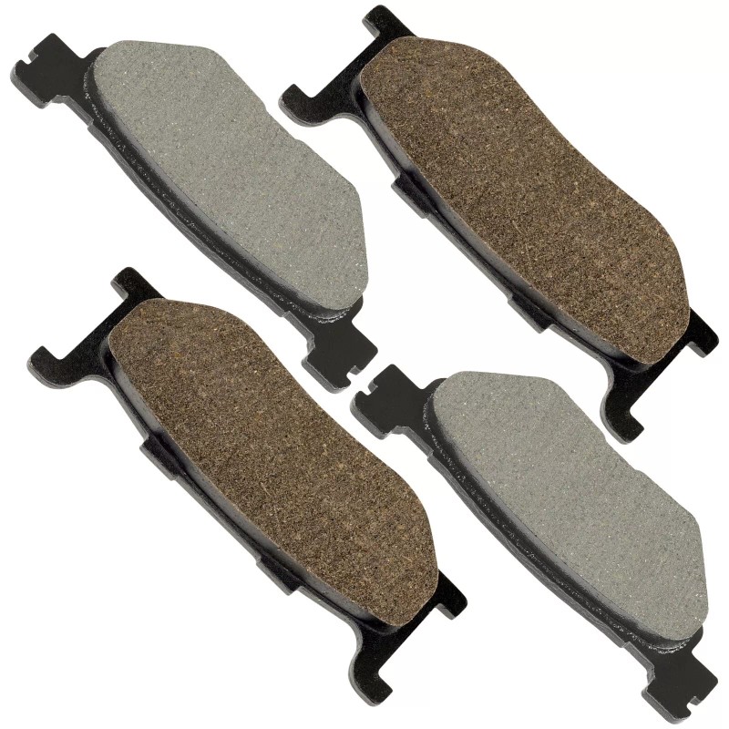 Caltric Front Rear Brake Pads for Yamaha XVS950 V-Star 950