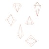 Umbra Prisma Wall Décor – Modern Geometric Wall Sculptures, Decorate