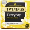 Twinings Everyday Black Tea Decaffeinated, Pack of 80