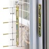 Multi-Point Mortise Lock for Sliding Patio Glass Door, Dual Point