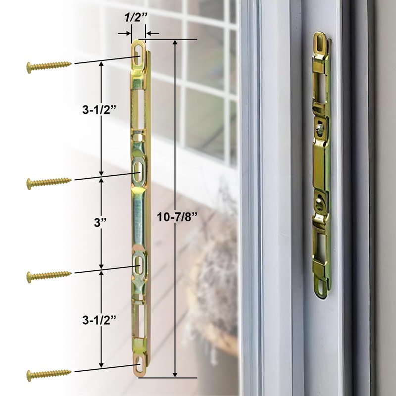 Multi-Point Mortise Lock for Sliding Patio Glass Door, Dual Point