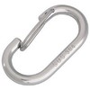 Mizumoto B2056 Stainless Steel O-Shaped Hook (for Rope) Wire Diameter 0.2 inch (6 mm) Length 2.0 inches (52 mm)