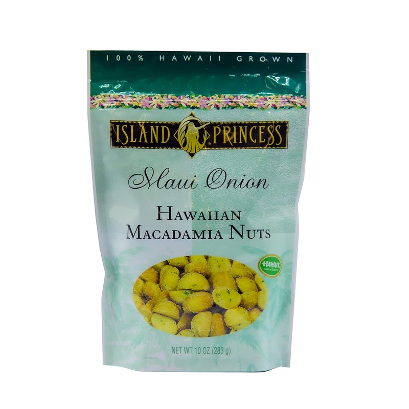 Maui Onion Hawaiian Macadamia Nuts 10oz