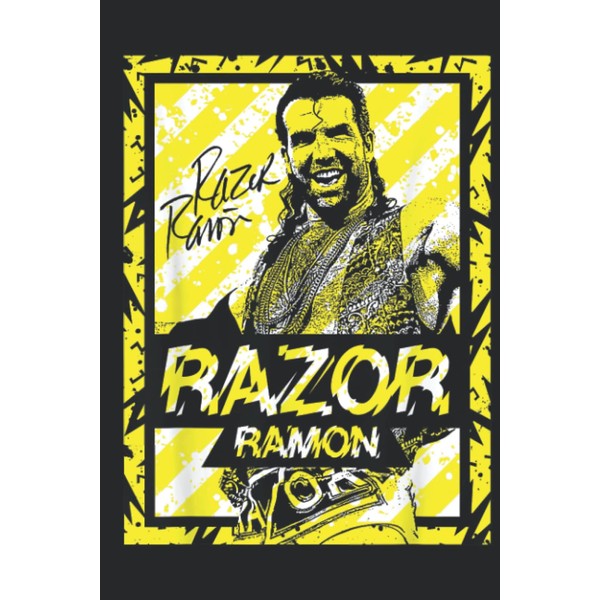 Razor Ramon Signature Notebook: - 6 x 9 inches with