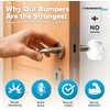 20 Pack Clear Wall Protector Door Stoppers – 2 Inch