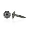 MAIN ST COLLECTIVE 50-Pack Black Sheet Metal Screws - 8