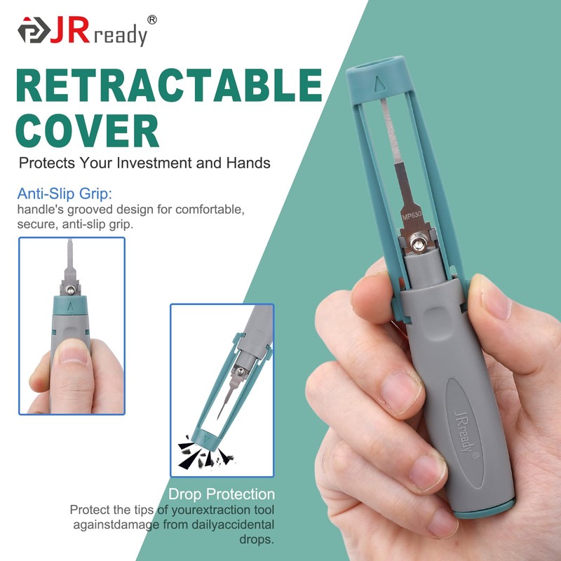 JRready Molex Pin Extractor Tool Universal Connector Pin Removal Tool