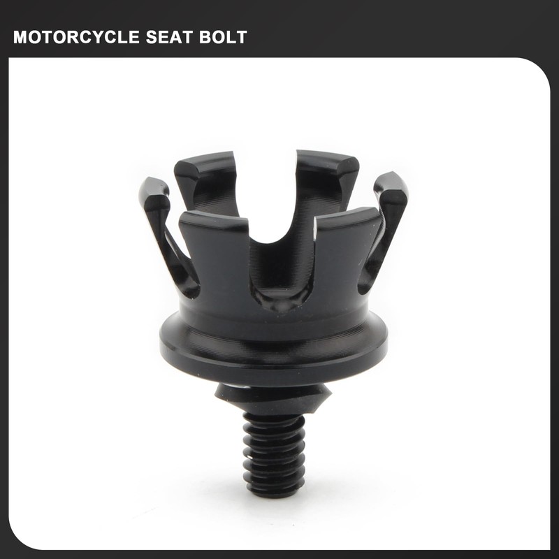 Seat Bolt Screw 1/4"-20 Thread Crown Seat Nut Aluminum for