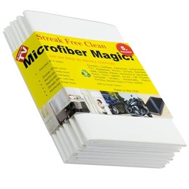Trapos de microfibra Magic - Para limpieza: coche, cocina, cristal, pantallas de PC... Pack de toallas limpiadoras para secar auto, ventanas y todo tipo de superficies - ¡Ecológico y reutilizable!