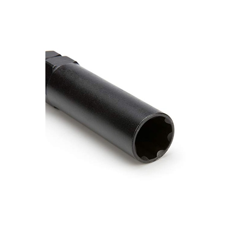 Steelman Pro 7-Spline 3/4-Inch Socket-Style Locking Lug Nut Key, Removes