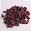 Healeved 200pcs Nail Drill Sanding Bands Grit Manicure Tool Sanding