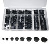 kuosbiu 135Pcs 8 Sizes Nylon Plastic Hole Plugs 1/4" 5/16"