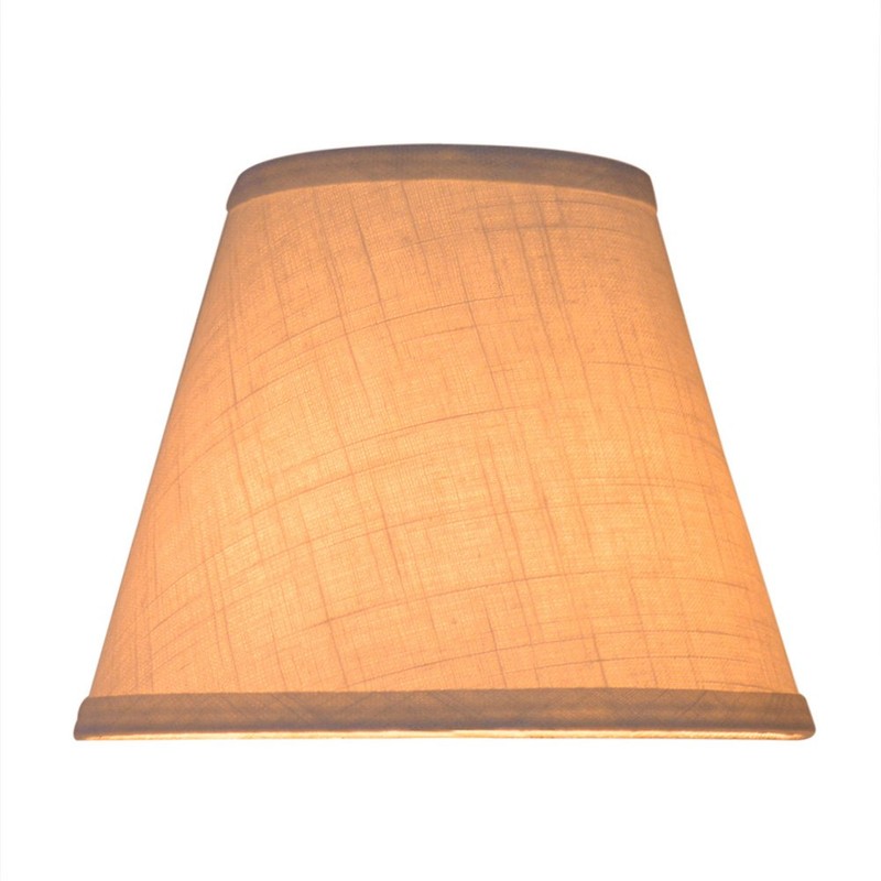 TOOTOO STAR Barrel White Small Lamp Shade for Table Lamps