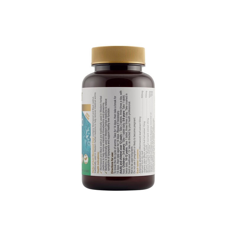 Herbs Of Gold Wormwood Clear 84 Tablets