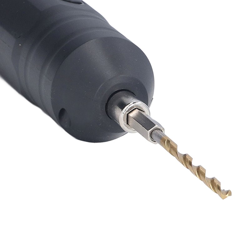 Electric Screwdriver Cordless with 3pcs Twist Drill Bit Tool Set