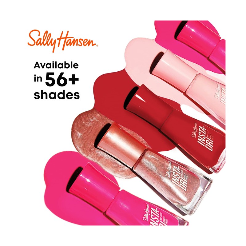 Sally Hansen Insta-Dri Nail Polish, Luxe Finish Collection, Triple Thread,