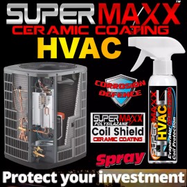 SUPERMAXX HVAC COIL CLEANER CERAMIC COATING PROTECTION FOR BETTER OPPERATING EFFICIENCY