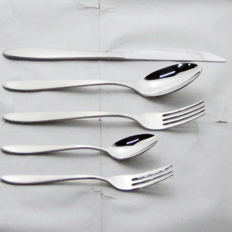 Todai Basis Dinner Cutlery Set, 5 pcs, 18-8 Stainless Steel,