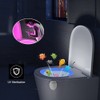 16 Color Bathroom Toilet Night Light UV Light USB Charging