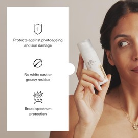 Dermatica SPF 50 Photodamage Defence Sunscreen | Anti-Ageing and Anti-Wrinkle I Fast Absorbing Lightweight Cream | Fragrance Free (50ml)