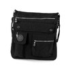 Bag Street Shoulder Bag Street Across the Body Bag Black