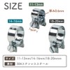 TKY Hose Band, Adjustable, 304 Stainless Steel, Fixed Hose, Water