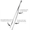 12-inch Stainless Steel Culinary Tweezers with Precision Serrated Tips -