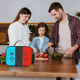 WLRUEZN Game Lunch Tote For Girls,Gamer Lunch Bag for Kids Boys,Player Lunch Bag for School Student,Player LunchBox for School Kids Office,Hiking,Fishing，Work,Picnic,Camping