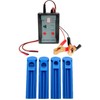 JEUCLEL Upgraded 4 Adapters Fuel Injector Tester and Cleaner Kit,