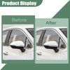 ATUOTPO Front Right Side Door Rearview Mirror Cover Caps Compatible