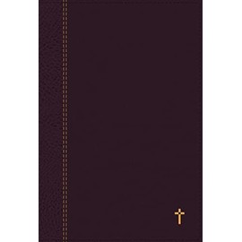 NASB, the Grace and Truth Study Bible, Large Print, Leathersoft, Maroon, Red Letter, 1995 Text, Thumb Indexed, Comfort Print