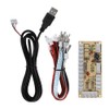 Arcade Game USB Encoder Controller with Acrylic Crystal Case for