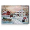 Renditions Gallery Christmas Tree Farm Wall Art, Country Winter Scene