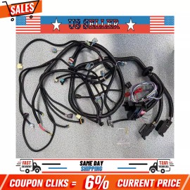 Geartronics 2006-15 LS3 LS2 STANDALONE HARNESS 6L80E 58X 6.2L DRIVE BY WIRE DBW US*