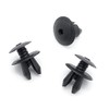 VVO Fasteners Plastic Rear Door Interior Trim Clip, Black (Pack